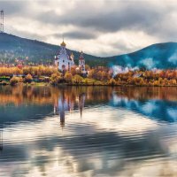 Осень на озере Имандра :: Анатолий ИМХО