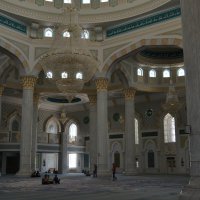 Центральный зал Белой мечети Астаны,теперь  Нур Султана... :: Георгиевич 