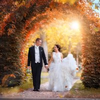 Осенняя свадьба :: Фотохудожник Наталья Смирнова