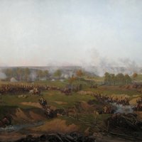 Фрагмент диорамы бородинской битвы 1812г. :: Владимир Драгунский