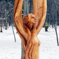 Скульптура из дерева :: Александр Алексеев