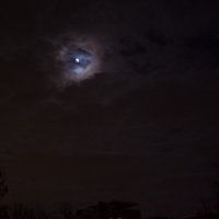луна над городом :: Аркадий Баринов