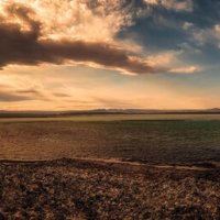 Соленое озеро пустыни Атакама... Чили! :: Александр Вивчарик