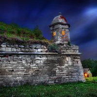 Ночная сказка в Золочевском замке :: Sergey-Nik-Melnik Fotosfera-Minsk