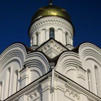 Княже- Владимирская церковь в Саратове. Фрагмент :: Лидия Бараблина