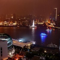 Река Хуанпу, Шанхай. :: Александр Чеботарь