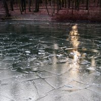 Призрак зимы. :: Борис Бутцев