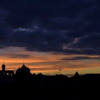 Закат над Новгородом Великим - его Кремлем (Детинцем) :: Дарья Меркулова