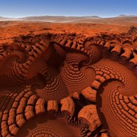 В марсианских дюнах.. :: Андрей Заломленков