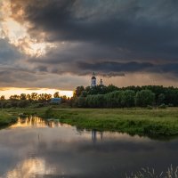 Вечер на реке :: Сергей Цветков
