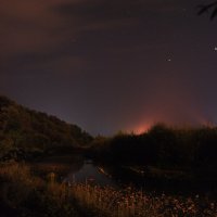 Ночь на реке Шахе. :: Русский Калягин