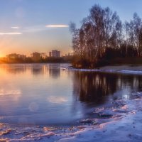 Первый лед на границе зимы и осени :: Dmitry Ozersky
