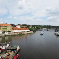 Река Влтава в Праге :: Валюша Черкасова