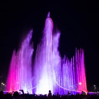 Светомузыкальный фонтан у олимпийского огня. Адлер :: Andrew 