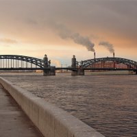 Большеохтинский мост :: Александр Алексеенко