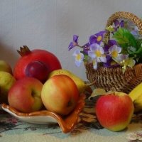 Цветы и фрукты :: Nina Yudicheva