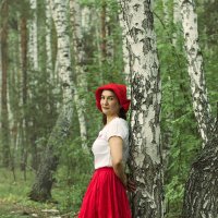 Красная шапочка :: Tanya Mukhgaleeva