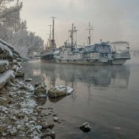 Корабли на Енисее... :: Сергей Герасимов