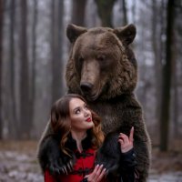 Фото с медведем :: Наталья Сидорова