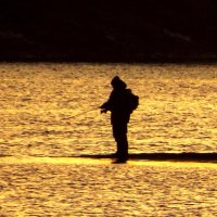 Рыбалка на закате :: Андрей Снегерёв