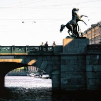 Аничков мост Санкт-Петербург :: Игорь Свет