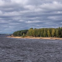 Осень -Волга.Коприно. :: юрий макаров