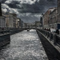 Дождь в Городе. :: Евгений Королёв