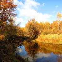 Осень на реке :: Андрей Снегерёв