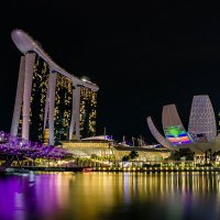 Ночной Сингапур. :: Валерий Гончаров
