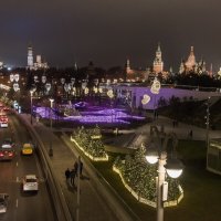 Ночная Москва. :: Виктор Евстратов