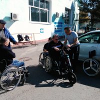 Испытание электро коляски... :: Андрей Хлопонин