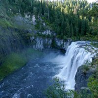 Верхний водопад Меса Фолз, штат Айдахо. Снимок 2 :: Юрий Поляков