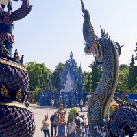 Голубой храм, Чианг Рай, Таиланд :: Alex 