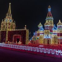 Предновогодняя Москва. :: Виктор Евстратов