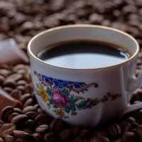Чашка чёрного кофе :: Александр Синдерёв