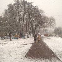 А снег идет.. :: Елена Семигина