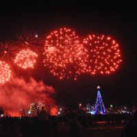 Феерверк  на Новый год :: Анатолий Михайлович