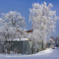 Были зимы снежные :: Петр Беляков