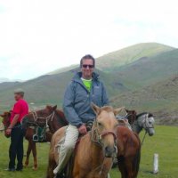 верхом на лошади по монгольской степи :: Георгий А