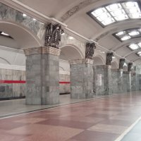 на этой станции сойду и красоту запечатлю(Санкт-Петербург) :: Серж Поветкин