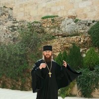 Отец Ростислав в Горнем монастыре, в Иерусалиме. :: Зуев Геннадий 