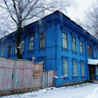 Синий дом, очень :: Святец Вячеслав 