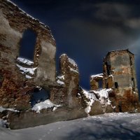 Волшебная лунная ночь в Гольшанах :: Sergey-Nik-Melnik Fotosfera-Minsk