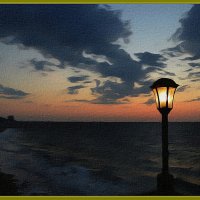 Горят ночные фонари  и значит так угодно Богу, чтоб освещали нам они во мраке нужную дорогу… :: Анатолий Восточный