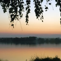 Озеро Ломпадь после заката :: Анатолий Кувшинов