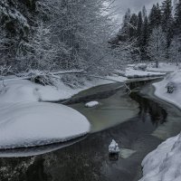 а где то зима... :: Константин Нестеров