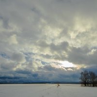 Небо января. :: Михаил Колосов 