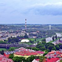 Вид на город с террасы замка Казимира Великого. Пшемысль :: Татьяна Ларионова