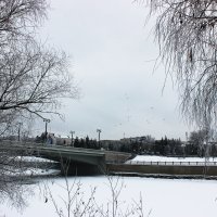 Зима в моём городе( Г. Омск) :: раиса Орловская