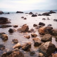 Каменное море января... Вопрос: каких камней нет в море?.. :: Сергей Леонтьев